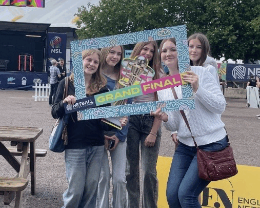 Featured image for Students Attend Netball Super League Grand Final